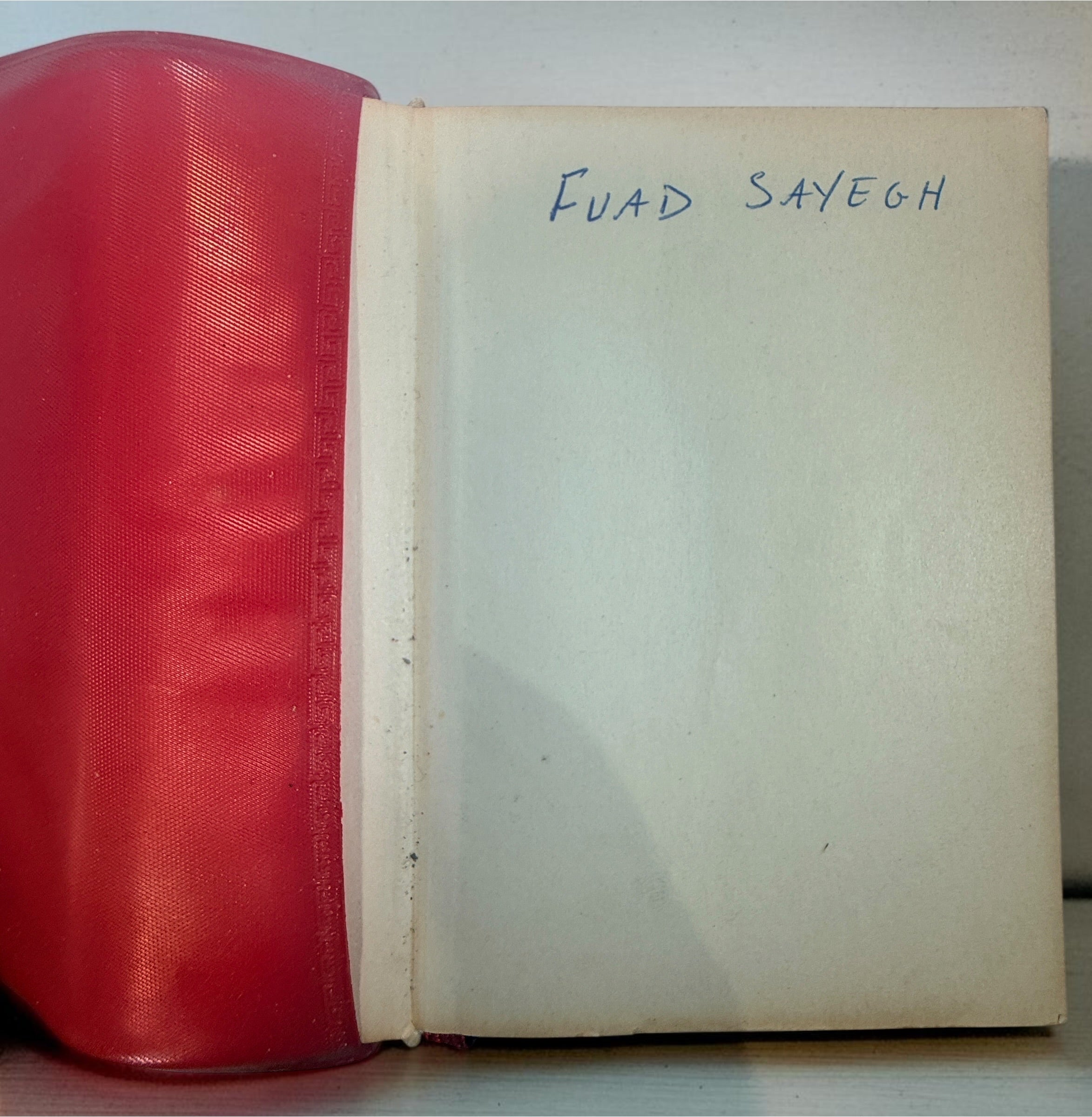 Original 1967 Second Edition Mao Little Red Book, Quotations from Chairman Mao Tse-Tung, Foreign Languages Press Peking, red vinyl cover.