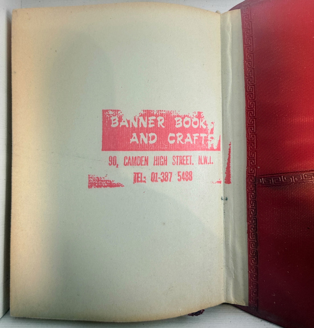 Original 1967 Second Edition Mao Little Red Book, Quotations from Chairman Mao Tse-Tung, Foreign Languages Press Peking, red vinyl cover.
