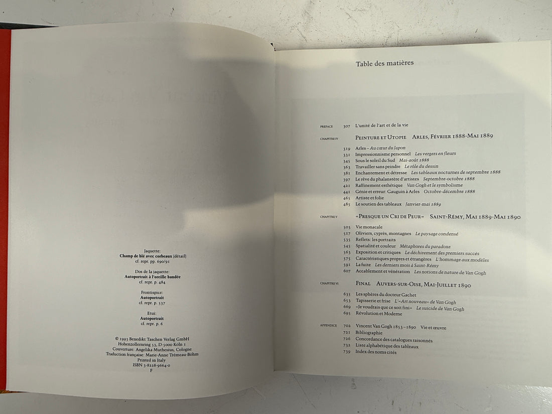 Van Gogh : L'Œuvre Complet – Peinture – Coffret 2 Volumes Reliés – Édition Française – Taschen