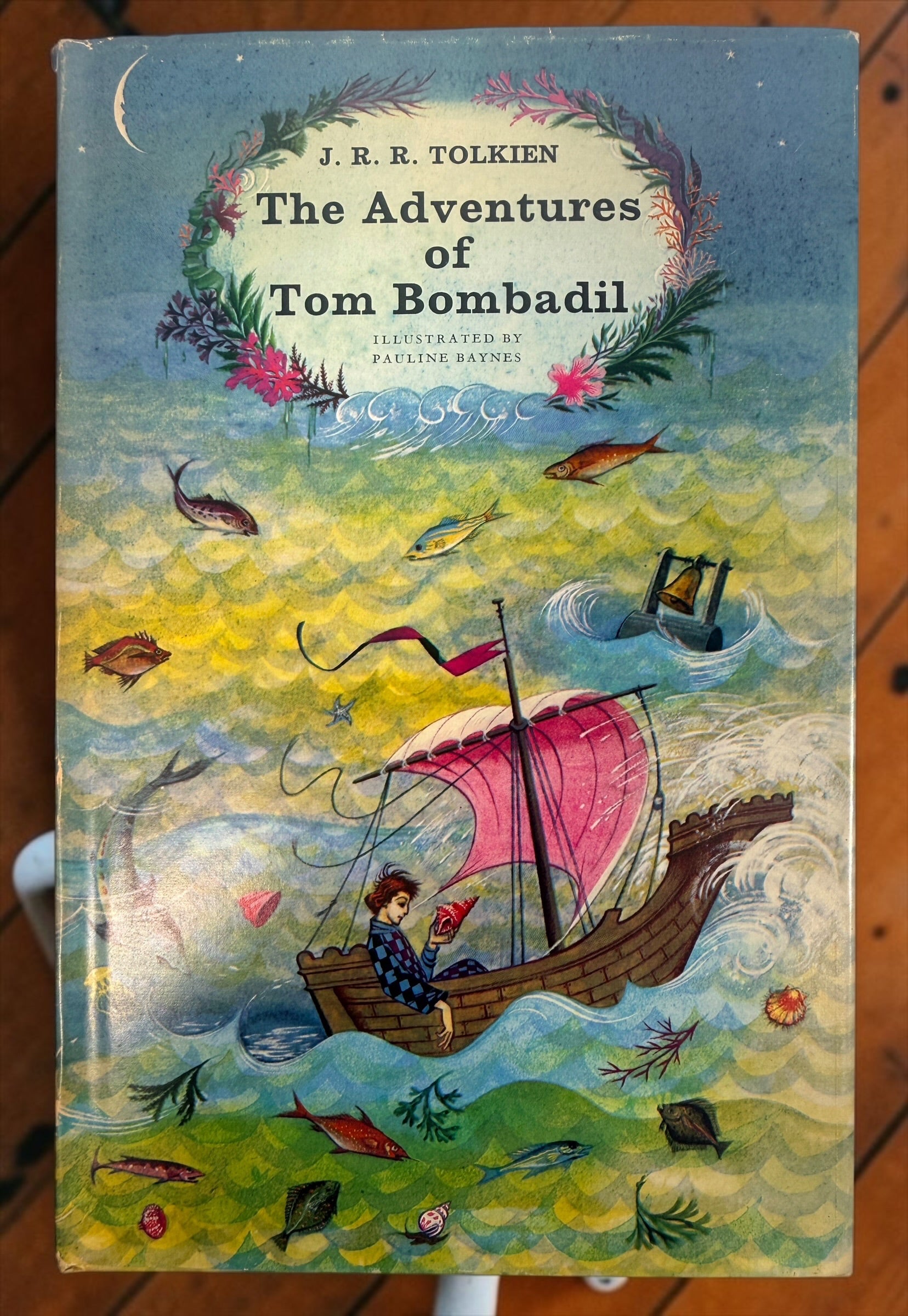 1975 J.R.R. Tolkien Adventures of Tom Bombadil, 9th impression, George Allen &amp; Unwin hardcover with original Pauline Baynes illustrated dust jacket.