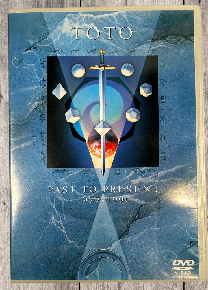 Toto From Past To Present 1977–1990 DVD PAL music video collection featuring Africa, Rosanna and Hold The Line. Official Sony Legacy release, good condition.