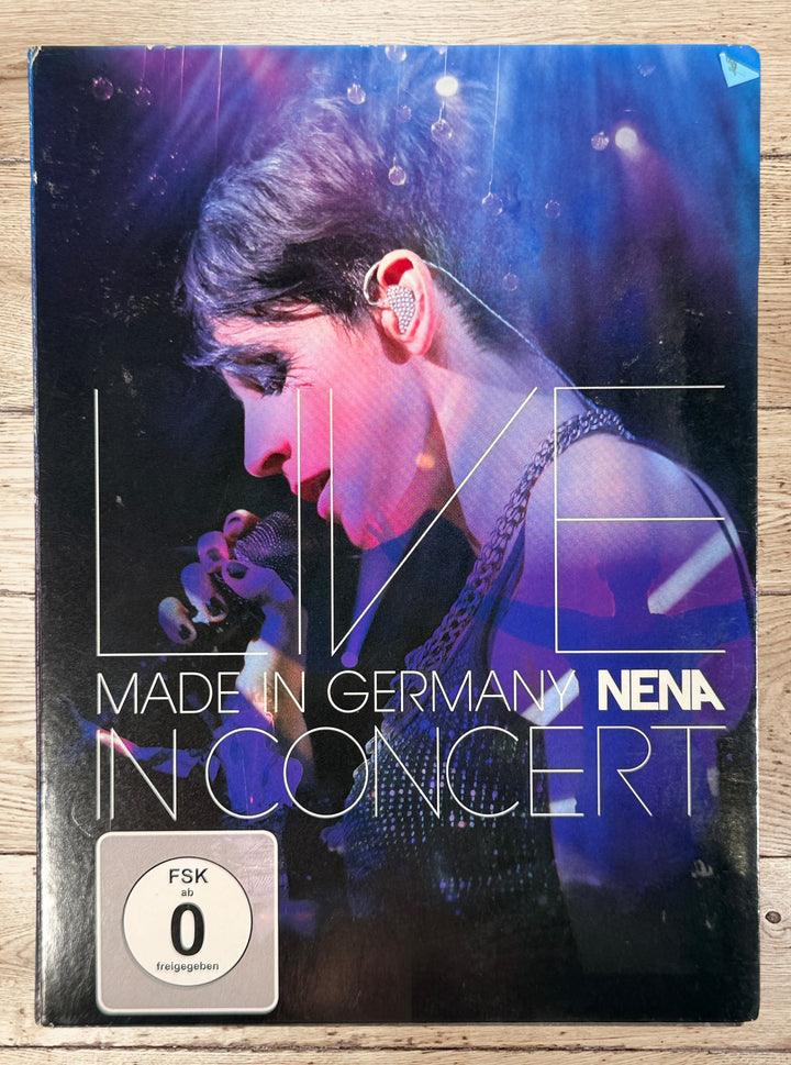 Nena Made In Germany Live Concert DVD Berlin 2010 German pop performance film with bonus content collectible music DVD in&nbsp; very good used condition.