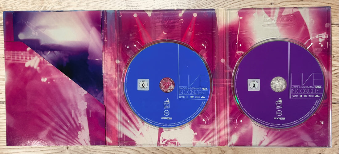 Nena Made In Germany Live Concert DVD Berlin 2010 German pop performance film with bonus content collectible music DVD in&nbsp; very good used condition.