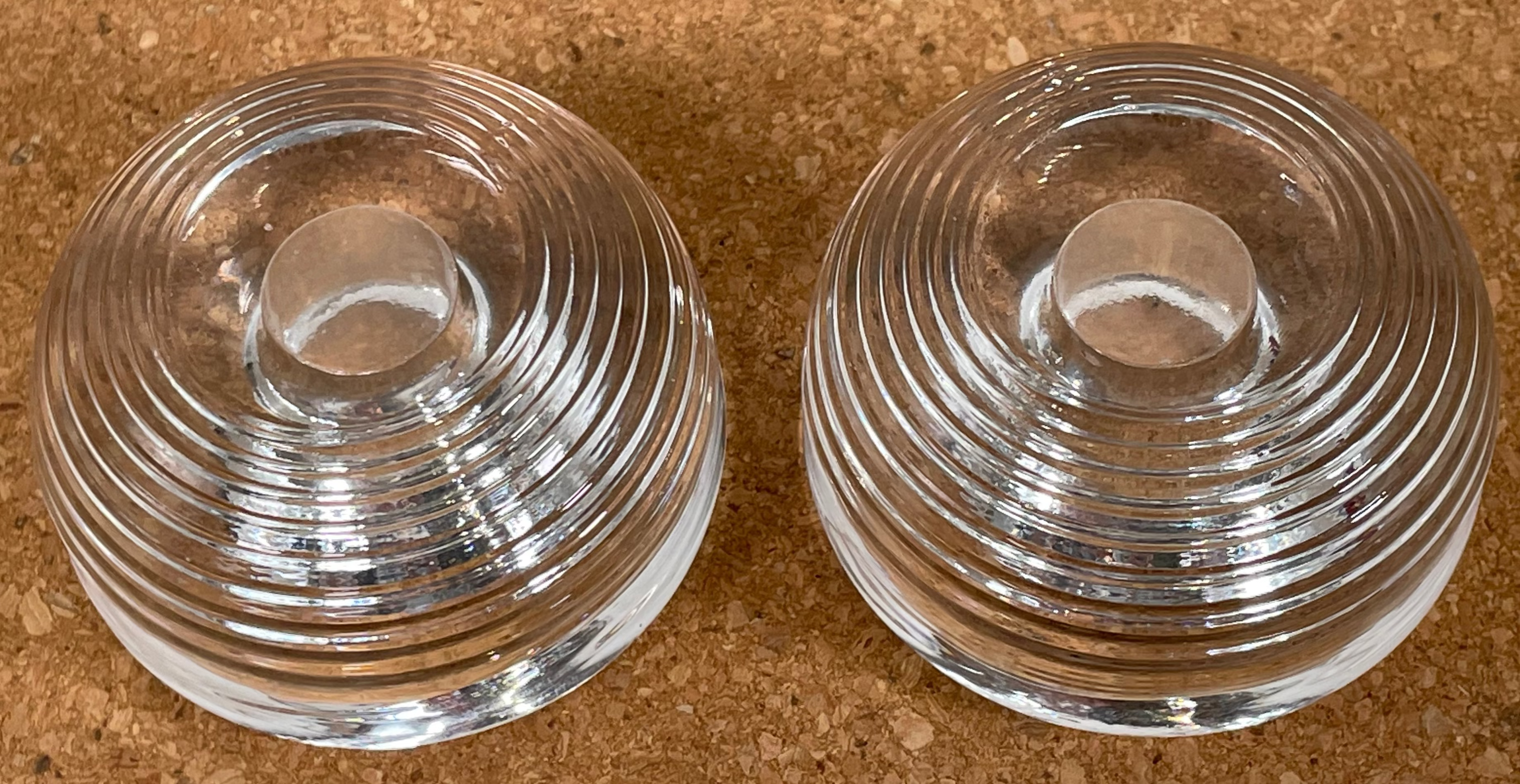 Iittala Finlande MAARU Design par Tappio Wirkkala Bougeoirs votifs vintage