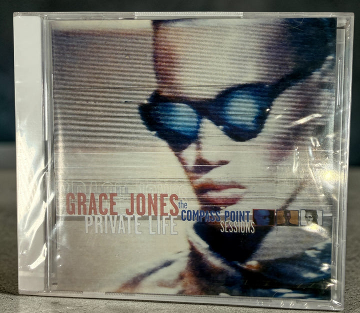Sealed 1998 Grace Jones Private Life 2CD Compass Point Sessions featuring extended mixes, 12 inch versions and rare tracks. Island Records EU pressing.