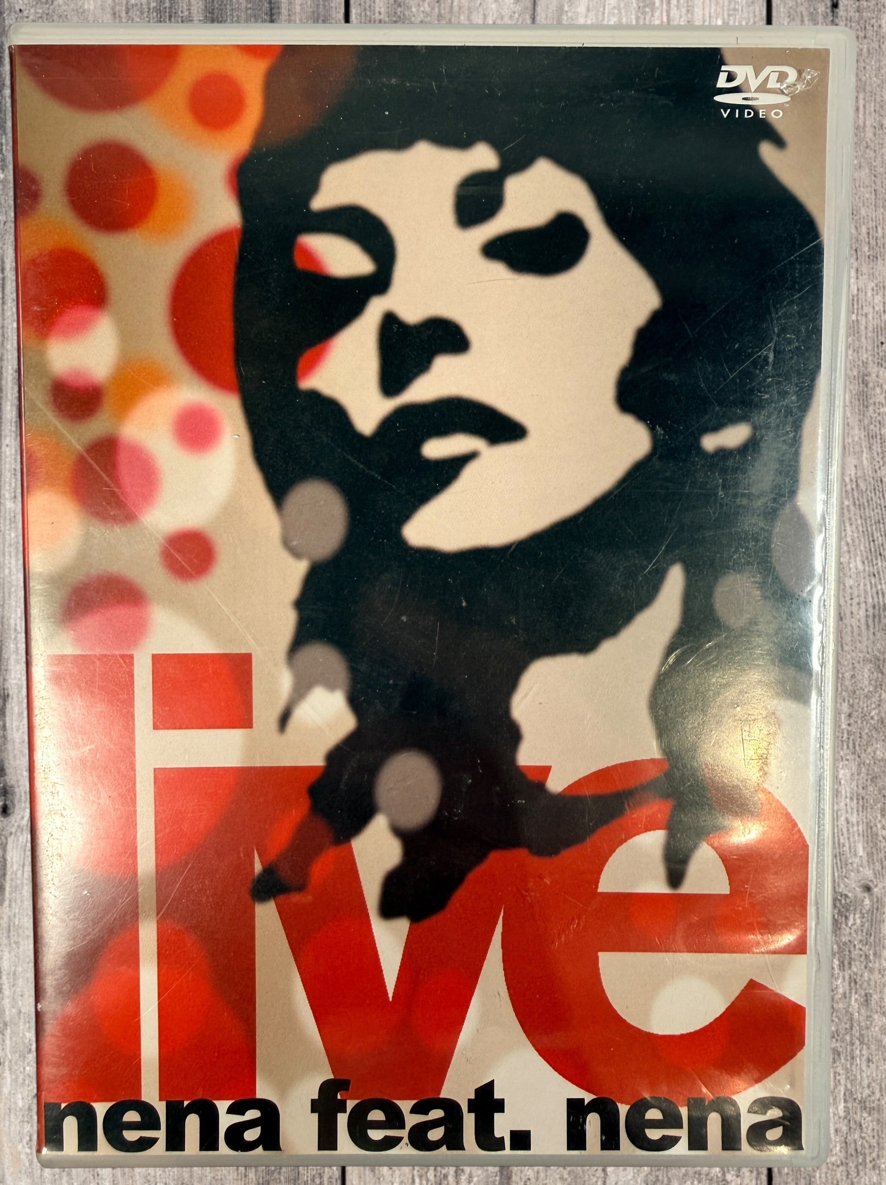 Nena Feat. Nena Live 2DVD + Bonus CD 2002 concert edition with 99 Luftballons, Dolby 5.1 surround sound, anniversary show Frankfurt.