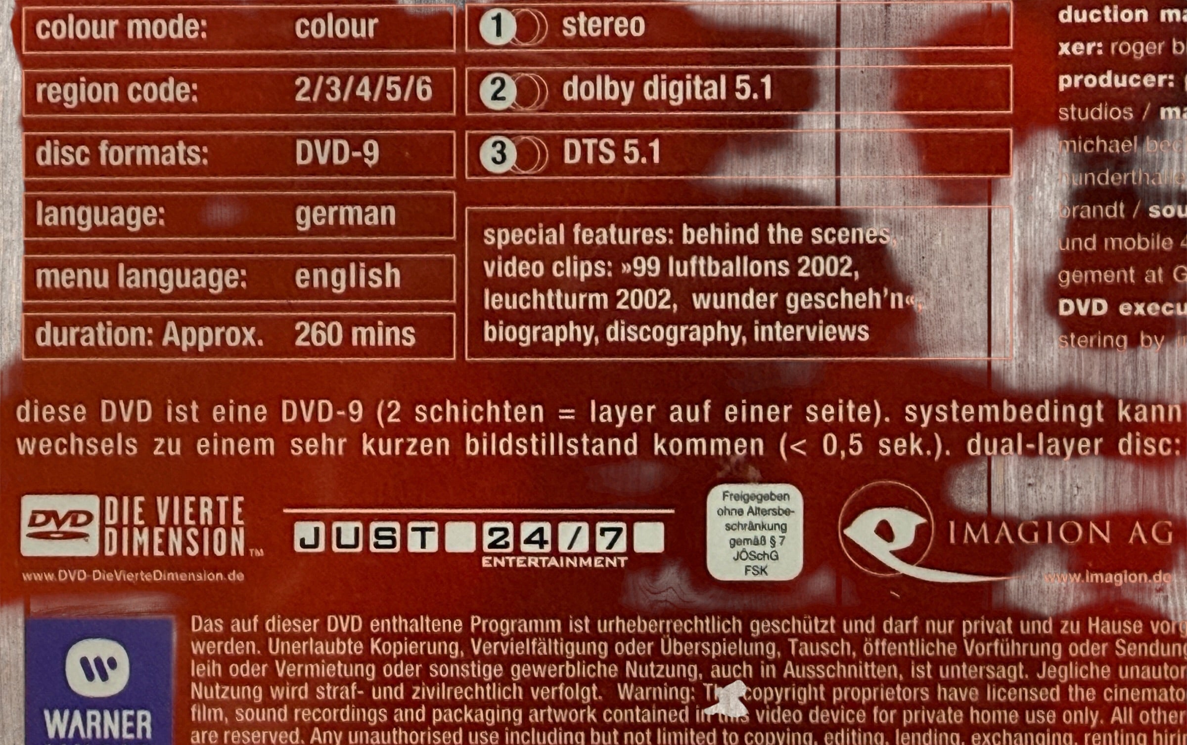 Nena, Nena Feat. Nena Live 2DVD + CD Set.