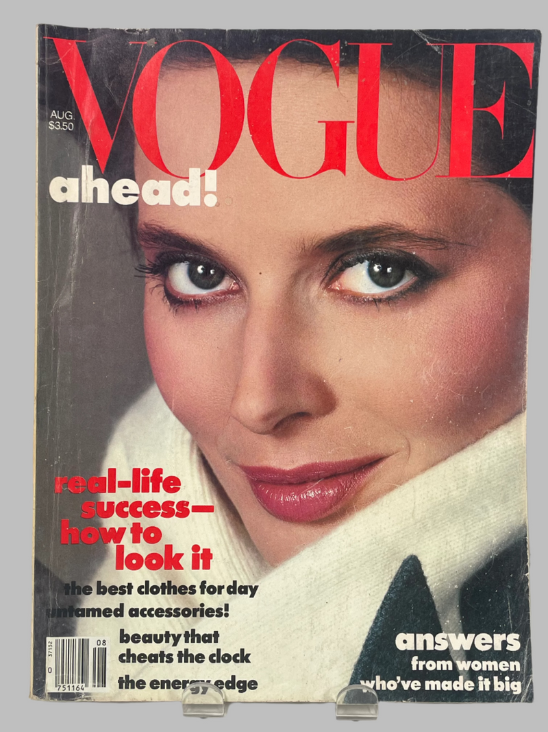 Vogue Magazine August 1983. Isabella Rossellini