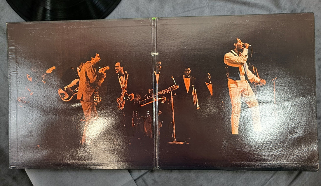 Original 1969 Otis Redding Love Man vinyl LP, ATCO SD 33-289. Vintage US Presswell stereo pressing with yellow ATCO labels and gatefold cover.