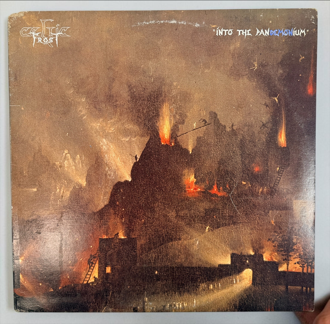 Celtic Frost Into the Pandemonium 1987 Canadian vinyl LP CL 1029. Original Cobra/Maze gatefold pressing of the influential extreme metal classic.