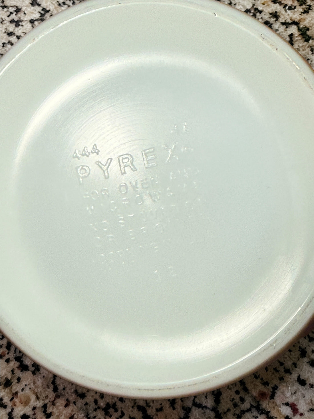 Vintage Pyrex Woodland nesting bowl set USA, complete 441-444 Cinderella bowls, brown floral milk glass, classic collectible kitchenware in great condition