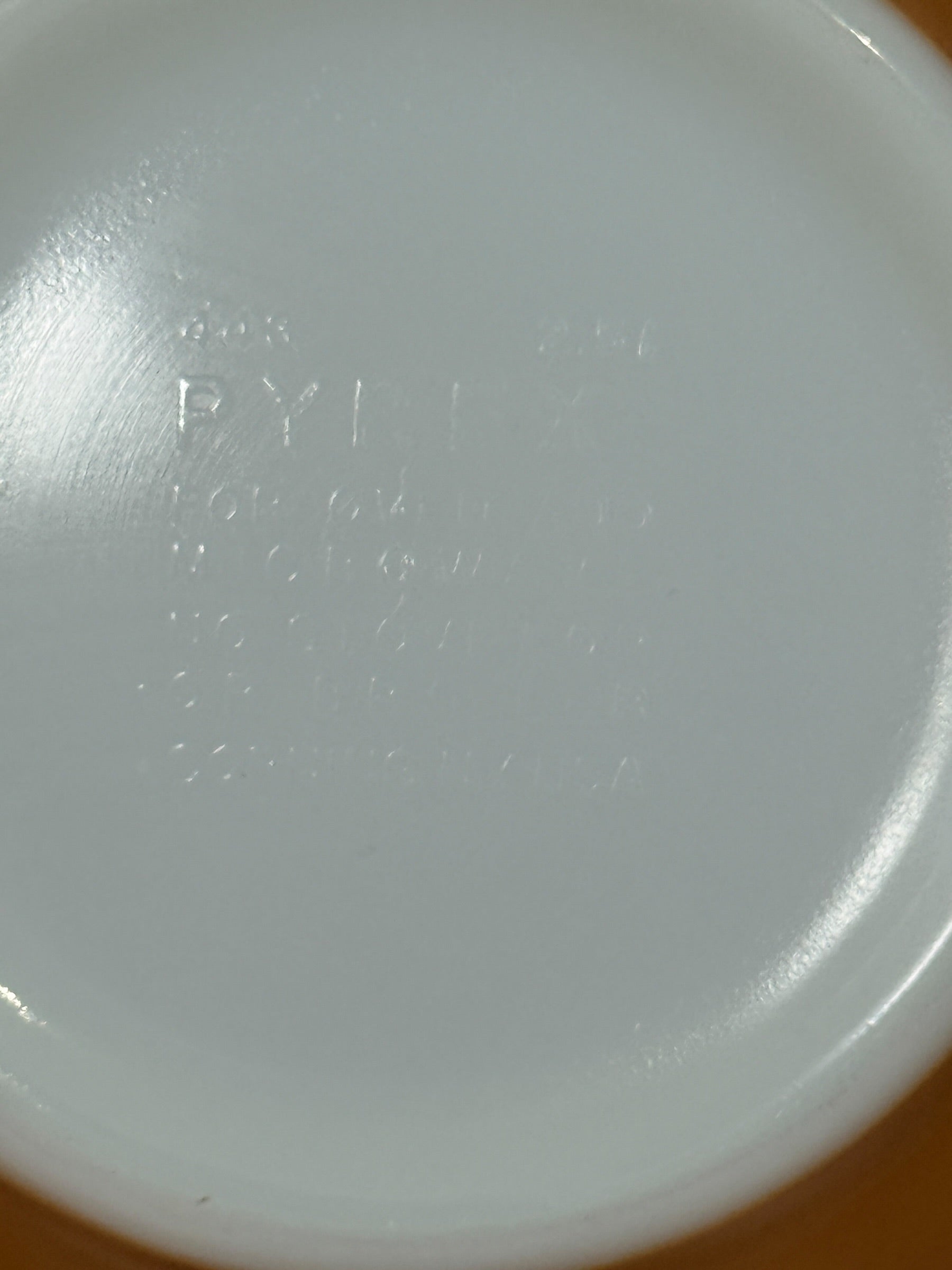 Vintage Pyrex Woodland nesting bowl set USA, complete 441-444 Cinderella bowls, brown floral milk glass, classic collectible kitchenware in great condition