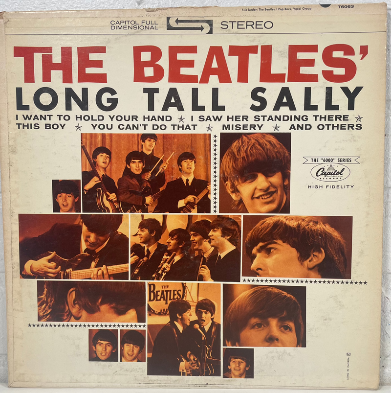 The Beatles Long Tall Sally,Vinyl 1964 Canadian Release T6063 Vintage