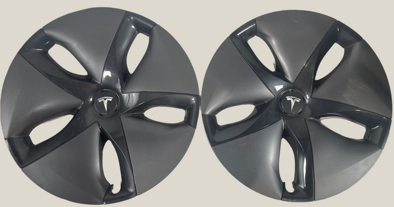 Set of 4 OEM 2018 Tesla Model 3  Aero Hub caps. Wheel Rim Covers,