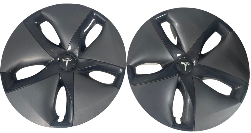 Set of 4 OEM 2018 Tesla Model 3  Aero Hub caps. Wheel Rim Covers,