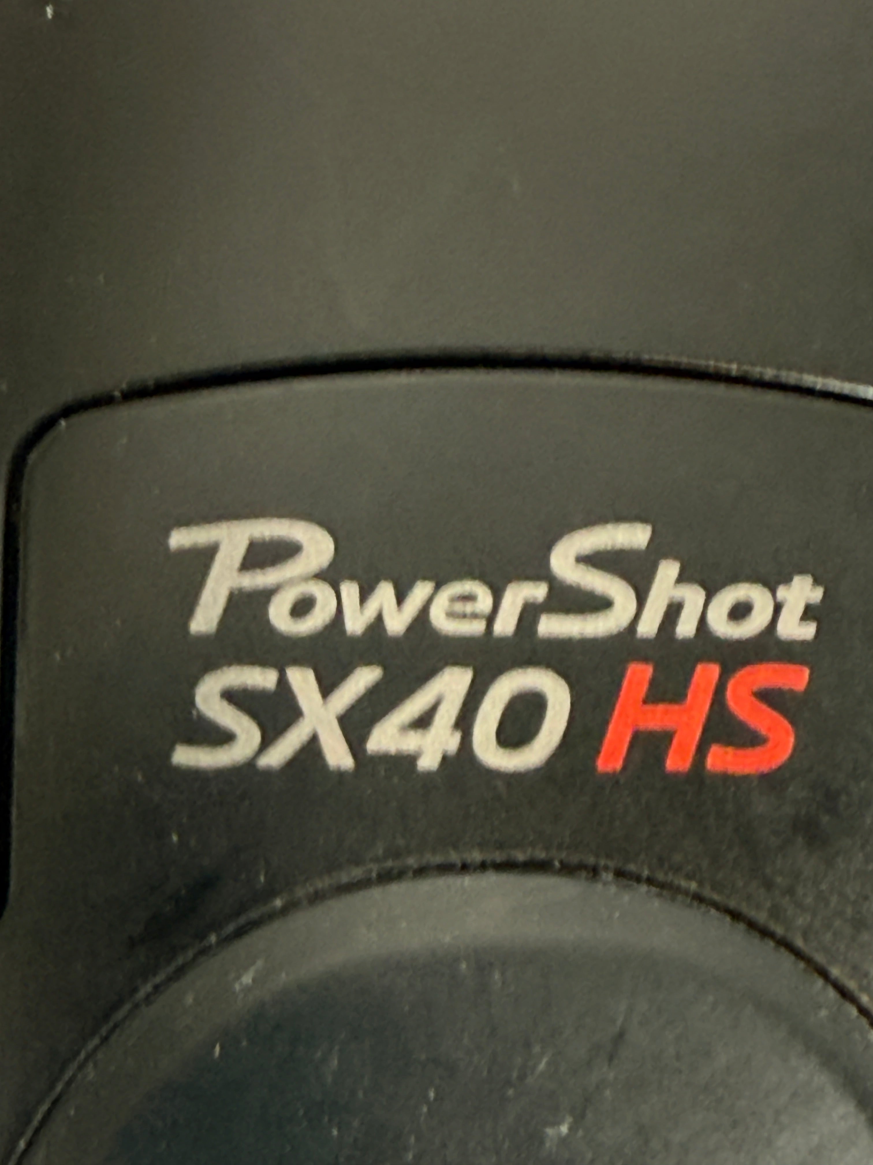 Appareil photo numérique Canon PowerShot SX40 HS – NON TESTÉ – En l'état