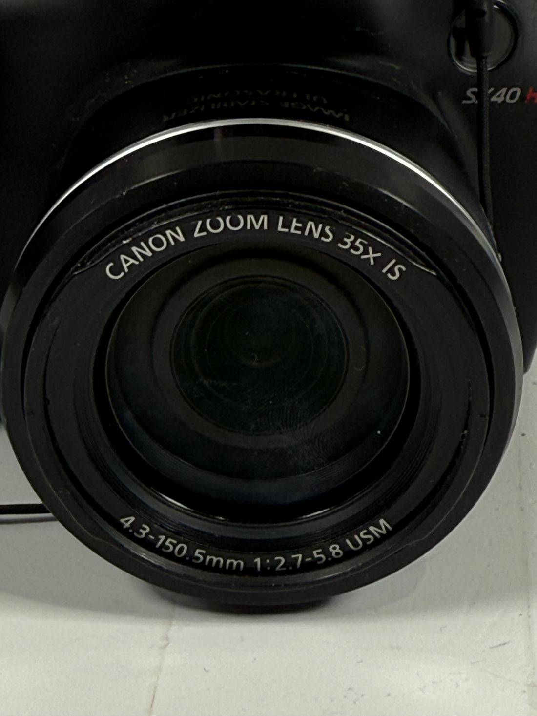 Appareil photo numérique Canon PowerShot SX40 HS – NON TESTÉ – En l'état