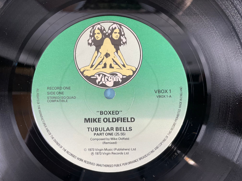 Mike Oldfield Boxed 4x Vinyl LP Compilation Box Set Virgin VBOX1.