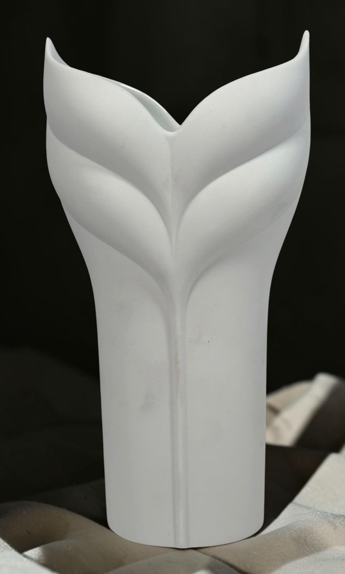 Vase en porcelaine biscuit Rosenthal Studio-Linie, années 1970 – Allemagne