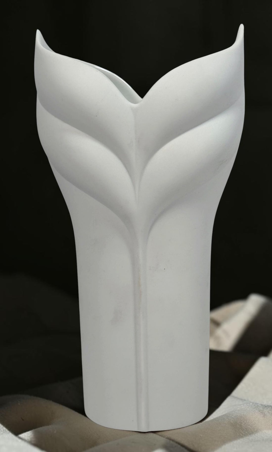 Vase en porcelaine biscuit Rosenthal Studio-Linie, années 1970 – Allemagne