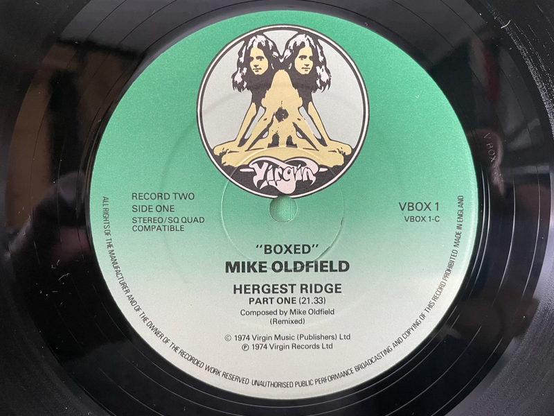 Mike Oldfield Boxed 4x Vinyl LP Compilation Box Set Virgin VBOX1.