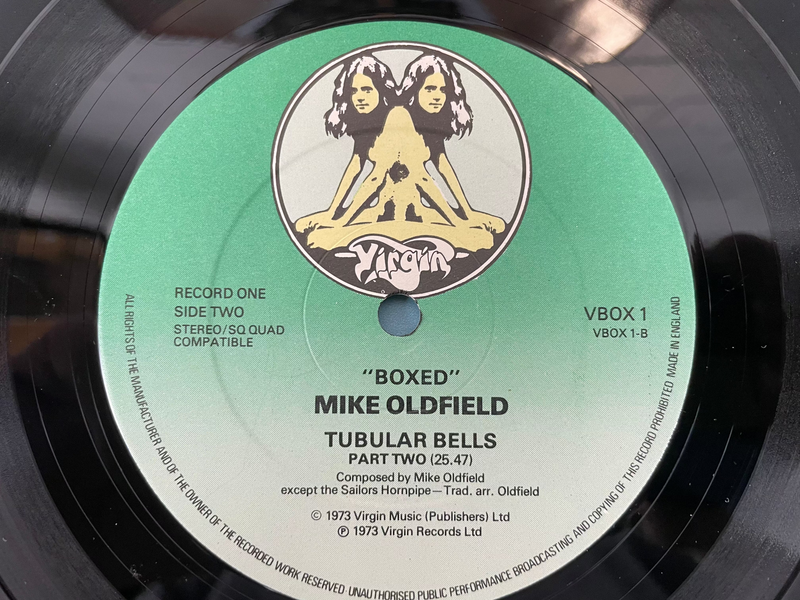 Mike Oldfield Boxed 4x Vinyl LP Compilation Box Set Virgin VBOX1.