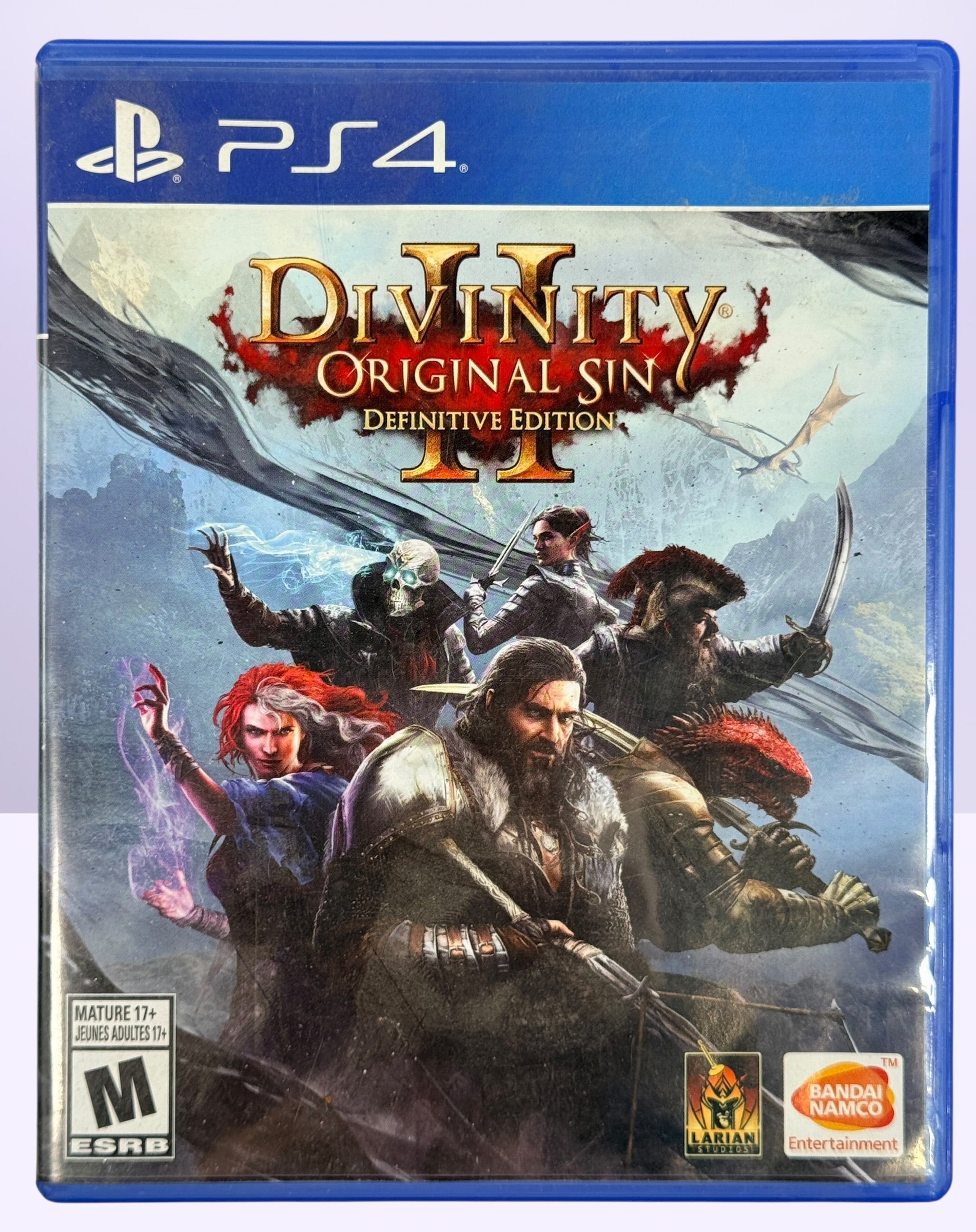 Divinity Original Sin II Definitive Edition PS4 RPG complete with disc and case. Critically acclaimed fantasy role-playing game from Larian Studios.