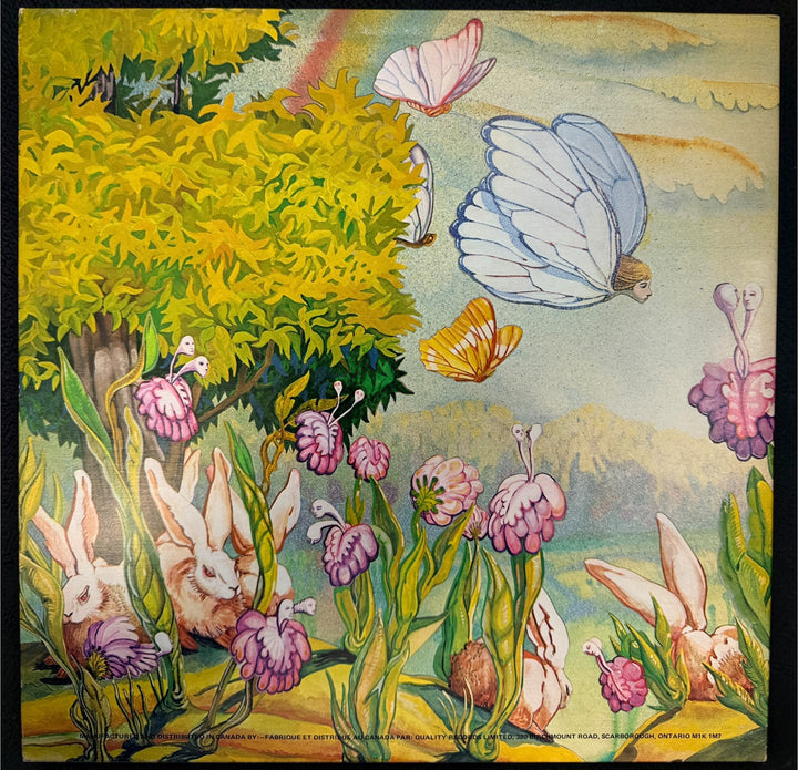 1975 Harmonium Les Cinq Saisons vinyl LP, Celebration CEL 1900 Canadian pressing with gatefold sleeve and illustrated insert. Quebec prog classic.