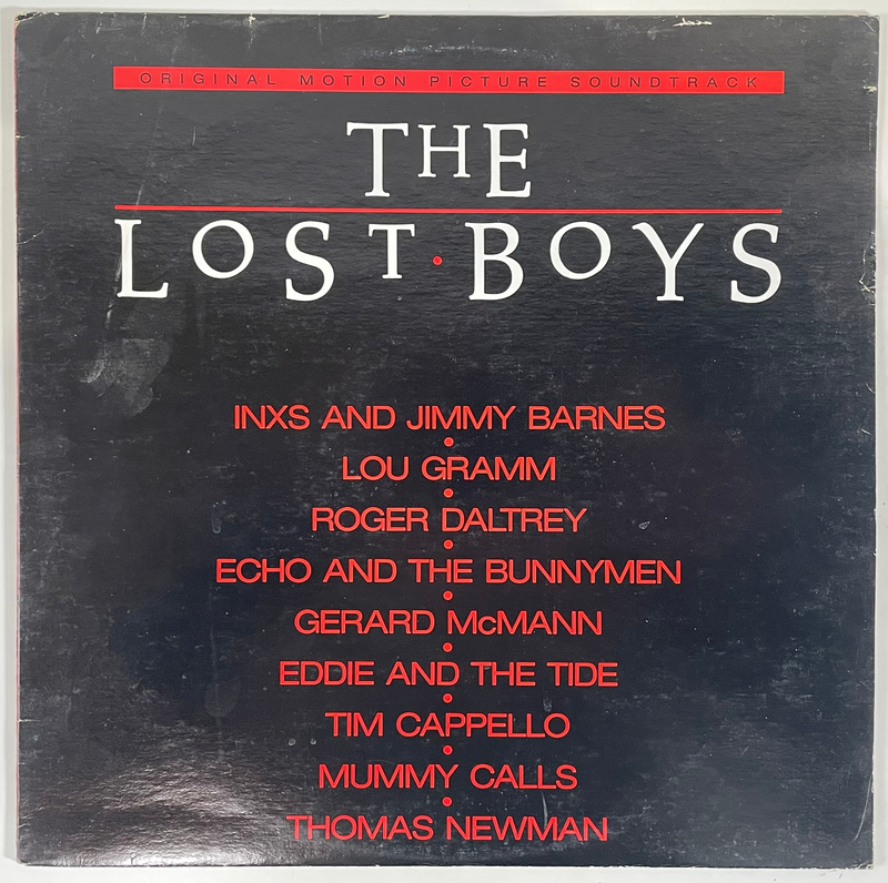 THE LOST BOYS Motion Picture Soundtrack ATLANTIC 1987 LP/ INXS