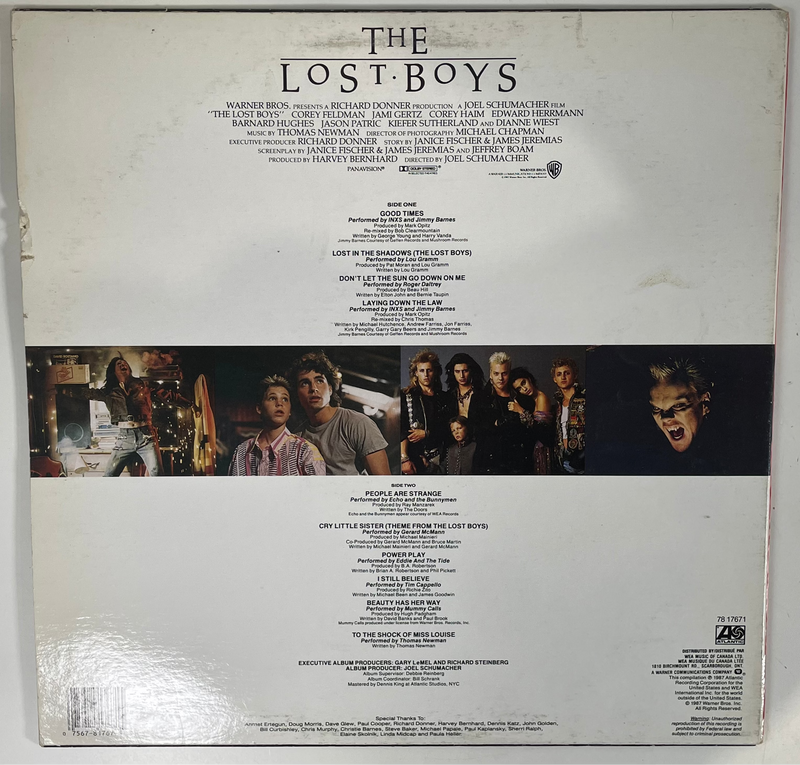 Bande originale du film THE LOST BOYS ATLANTIC 1987 LP/ INXS