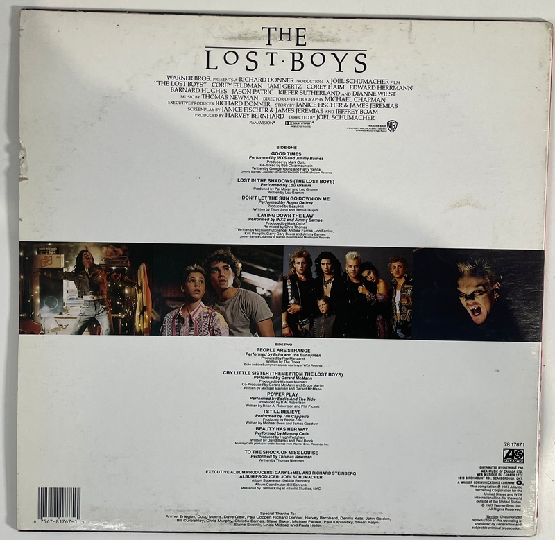 Bande originale du film THE LOST BOYS ATLANTIC 1987 LP/ INXS