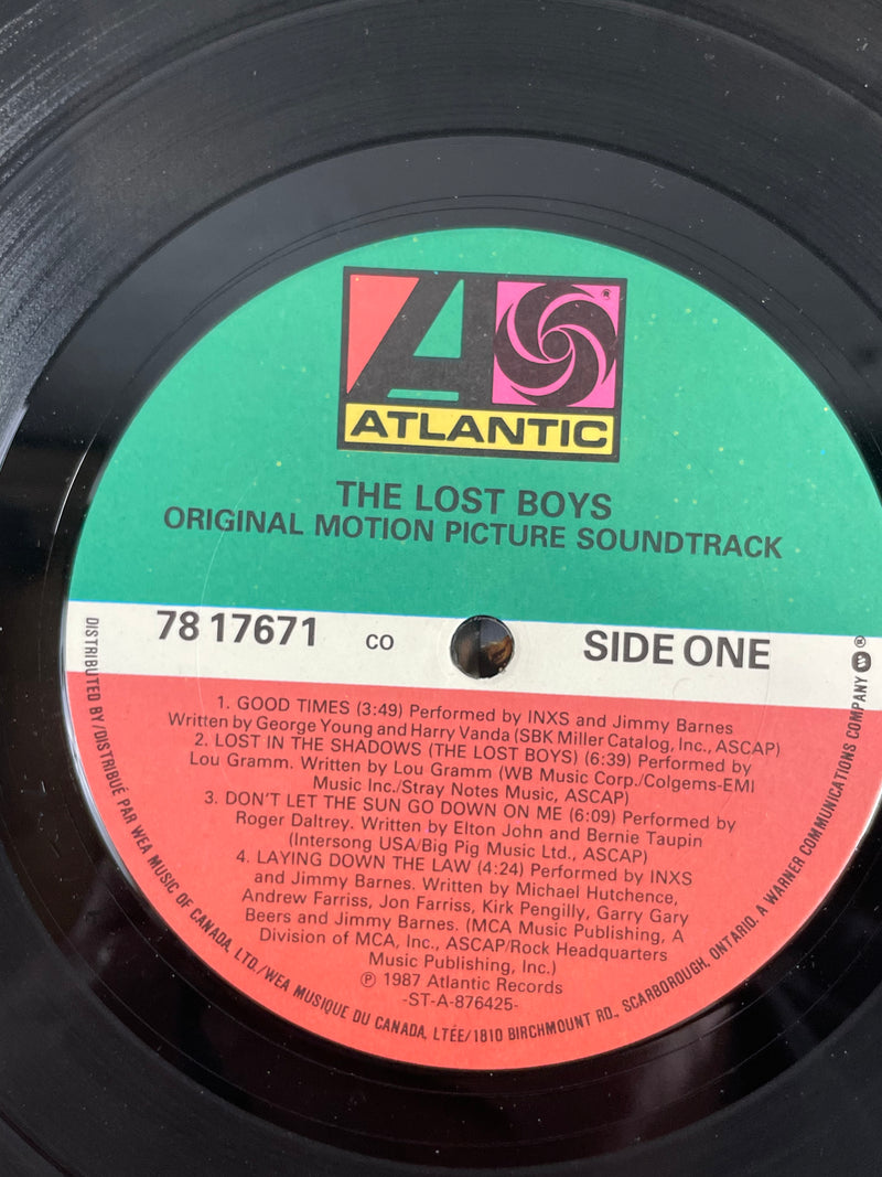 Bande originale du film THE LOST BOYS ATLANTIC 1987 LP/ INXS