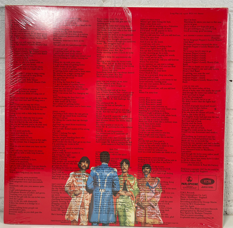 The Beatles, Sgt. Pepper's Lonely Hearts Club Band EMI- Records -2009 RESEALED