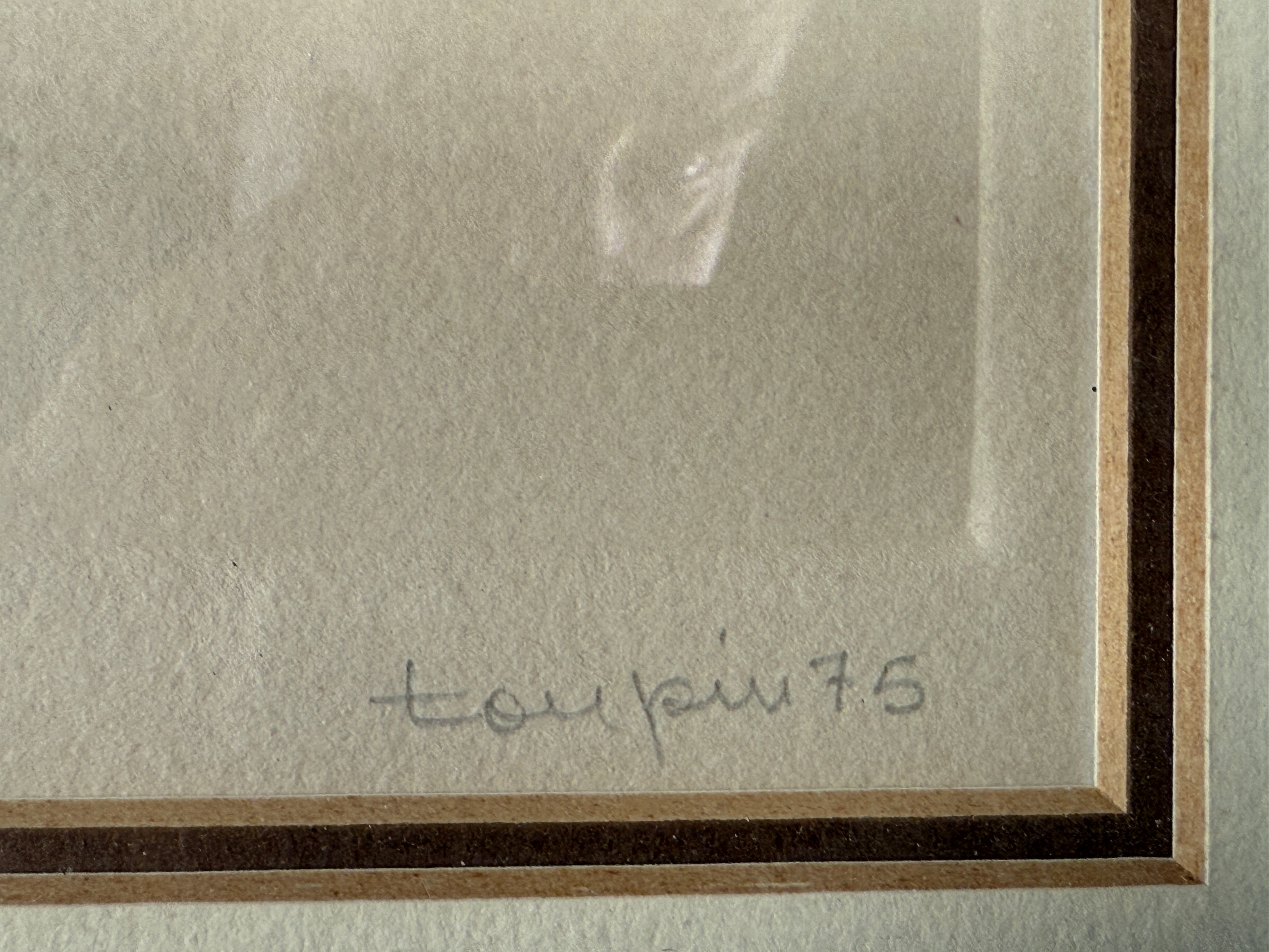 Claude Tousignant – « Îles-neige » 1975 Estampe en relief – Édition limitée