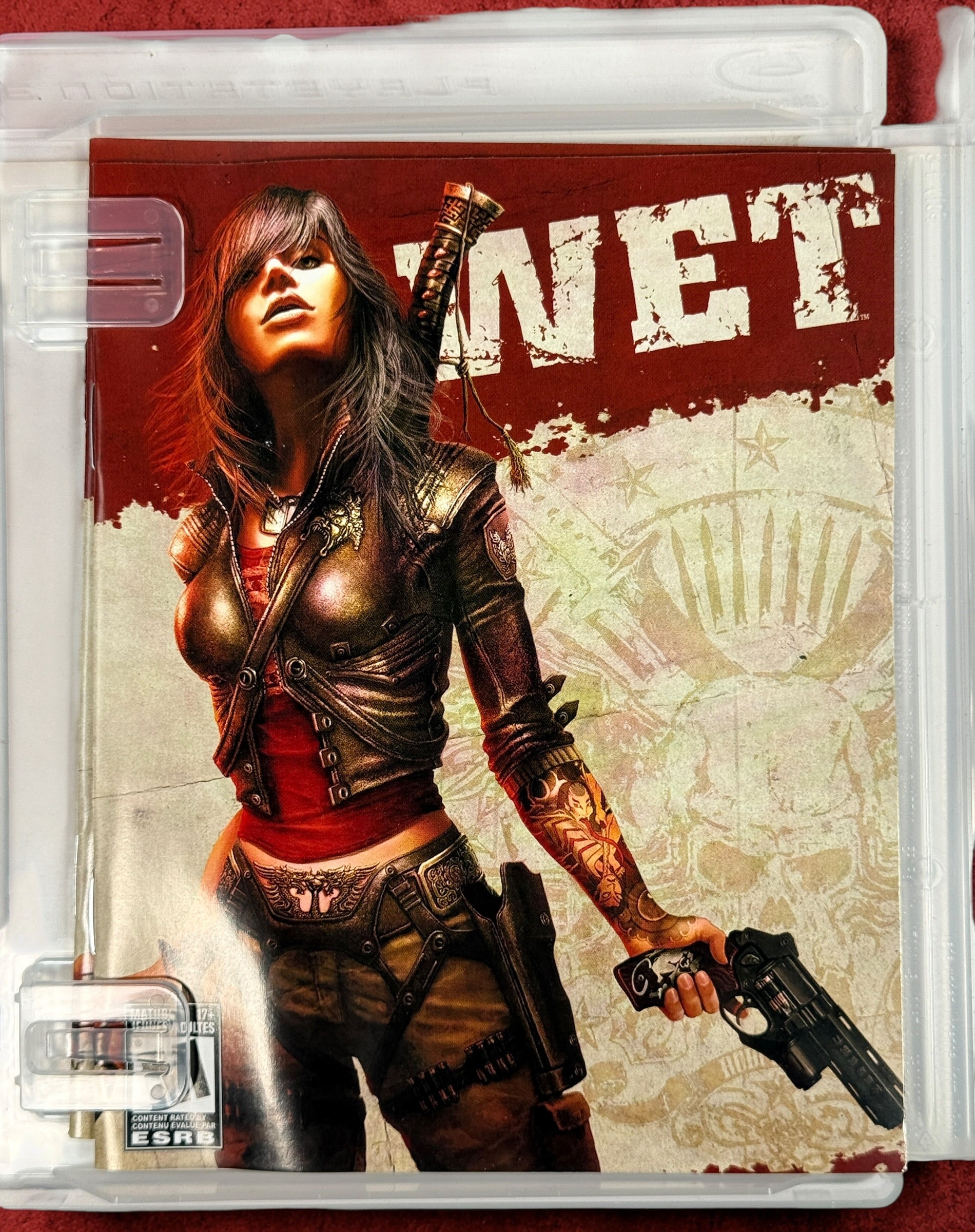 Complete PS3 copy of WET by Bethesda. Cult action shooter featuring acrobatic gunplay, stylized visuals, and Rubi Malone gameplay. Includes case, manual, and disc.