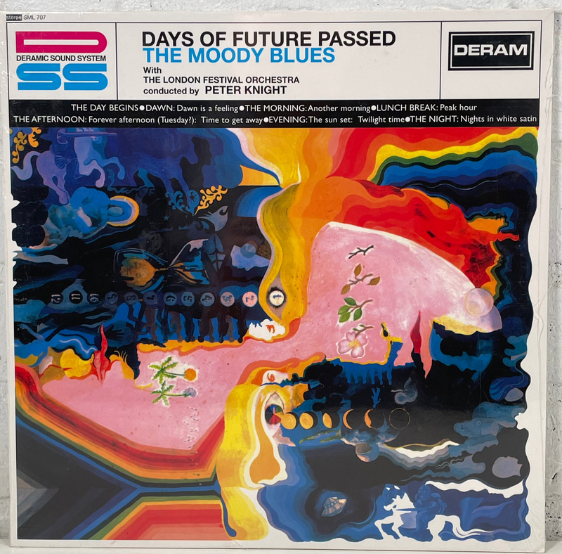 The MOODY BLUES, Days Of Future Passed Vinyl LP Album 1967 Deram Label SML707, SEALED