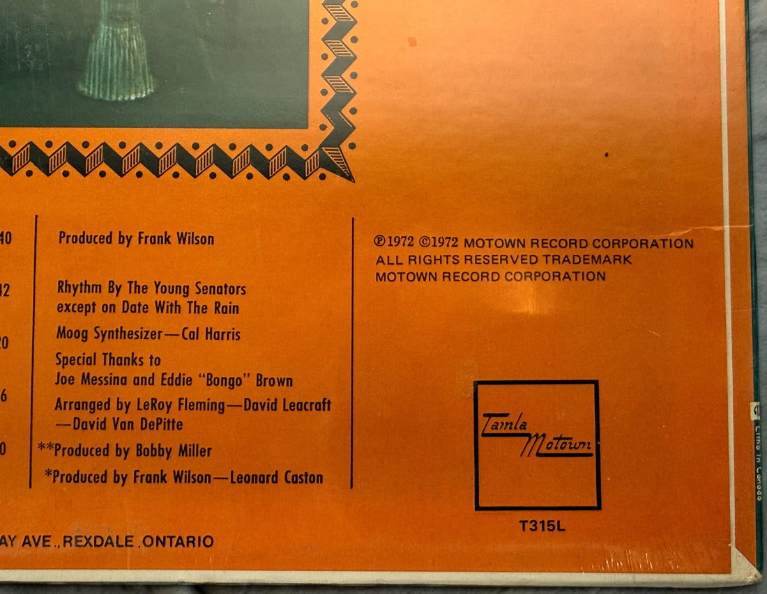 Shop Eddie Kendricks People... Hold On (1972), Canadian Tamla Motown T315L vinyl LP. Vintage soul and funk record available at Eco Depot Montreal