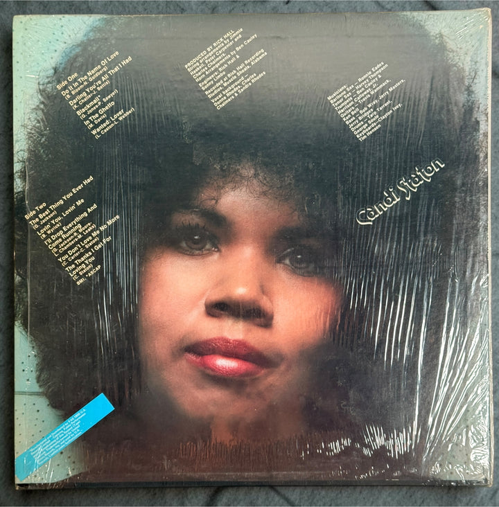 Vintage 1972 Candi Staton vinyl LP on Fame Records FAS-1800. Classic Southern Soul featuring In the Ghetto. Original-era pressing with picture sleeve.