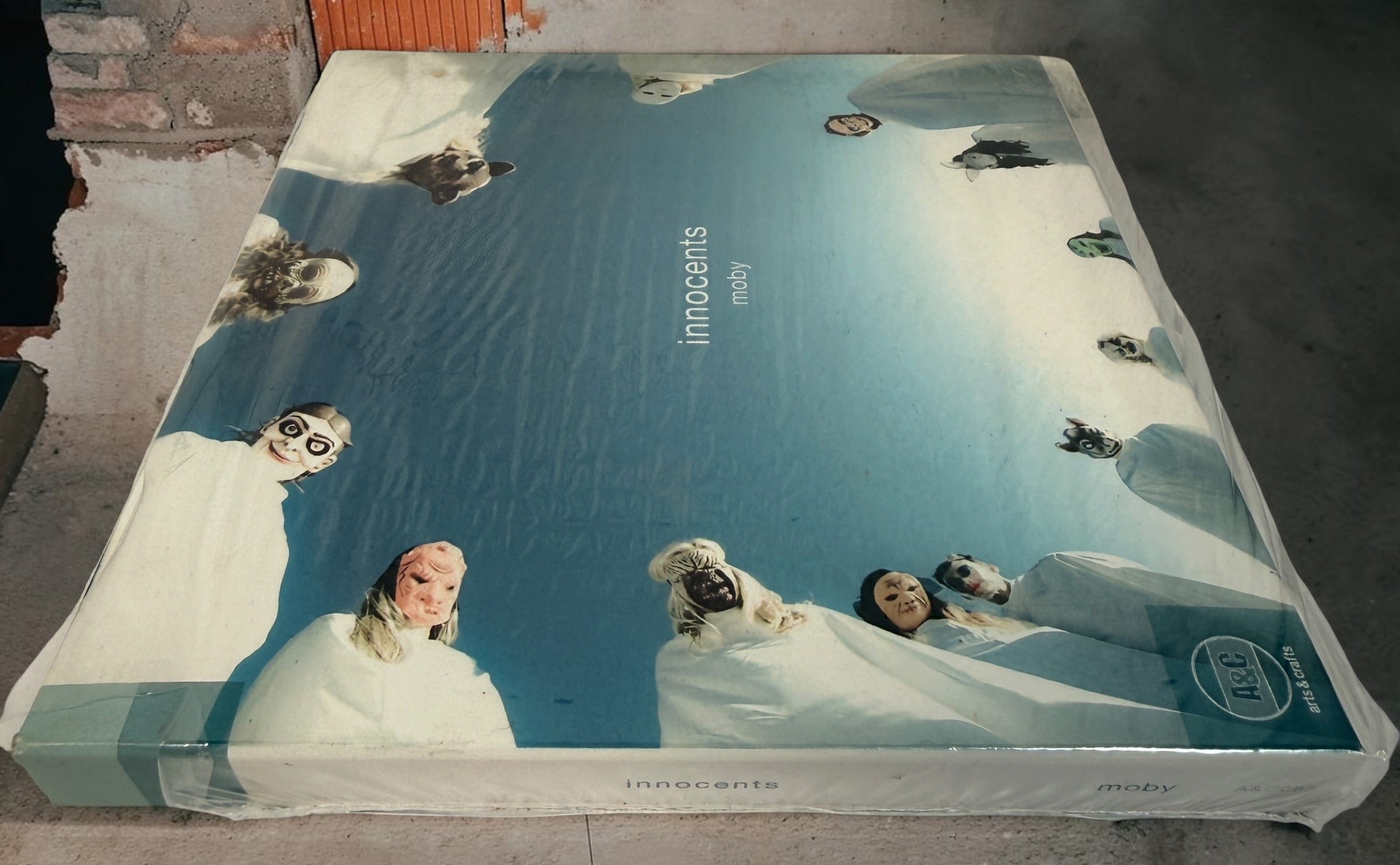 Moby Innocents (2013), Canadian Arts &amp; Crafts A&amp;C083 release. Sealed vintage-stock music package with distinctive artwork and bonus EP tracklist.