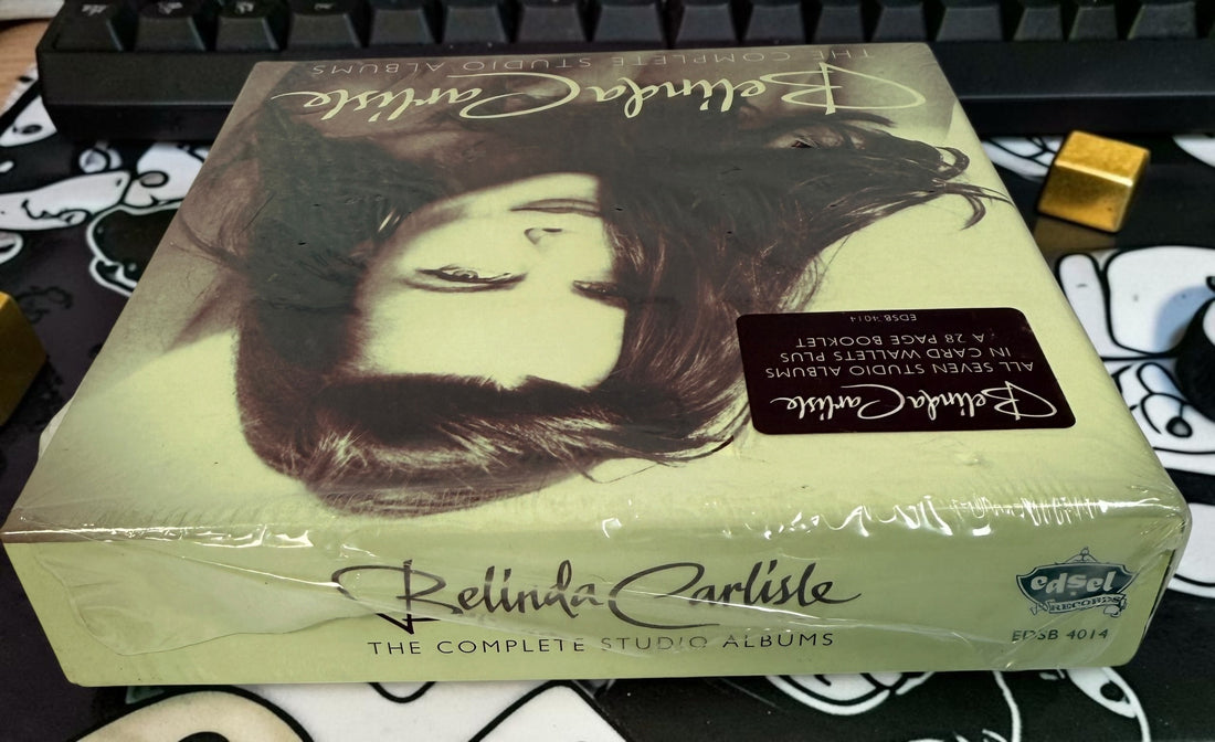 Belinda Carlisle The Complete Studio Albums 7-CD box set (2014), sealed in plastic. Includes all seven albums, card wallets and 28-page booklet.