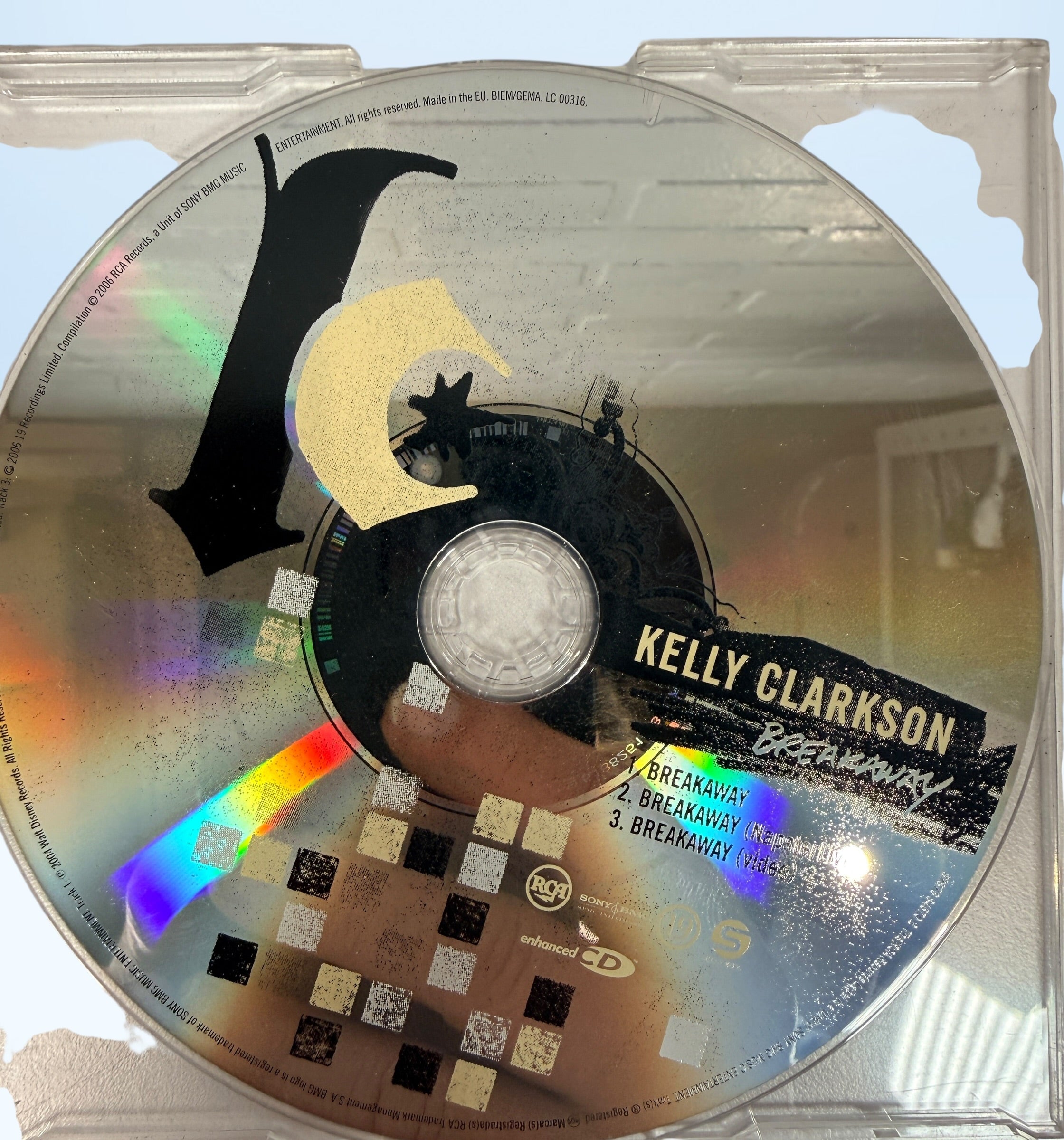 Kelly Clarkson Breakaway era CD singles lot including Breakaway, Because of You and Walk Away. Original Sony BMG releases with remixes and bonus tracks.