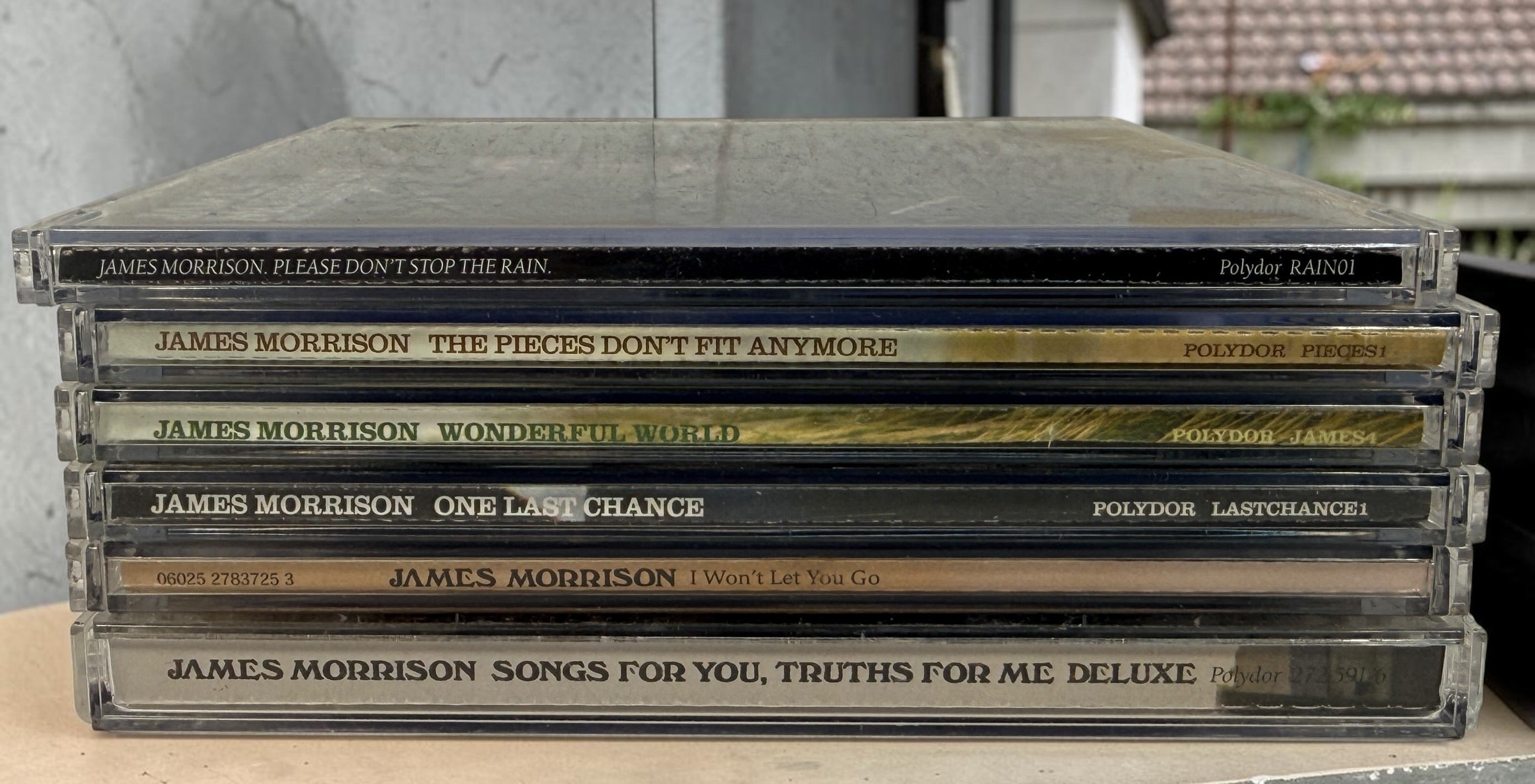 Shop 6 James Morrison CD releases, including 5 promotional singles and Songs for You, Truths for Me Deluxe Edition. Pre-owned collectible music lot.
