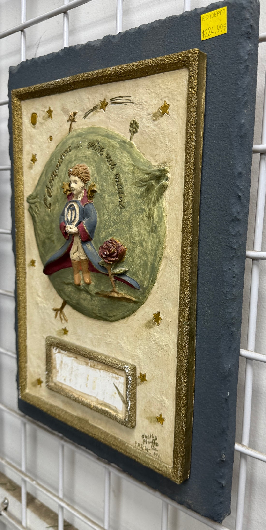 3D Relief Wall Plaque “L’Optimisme” – Denise Plouffe, FRESK Inc.