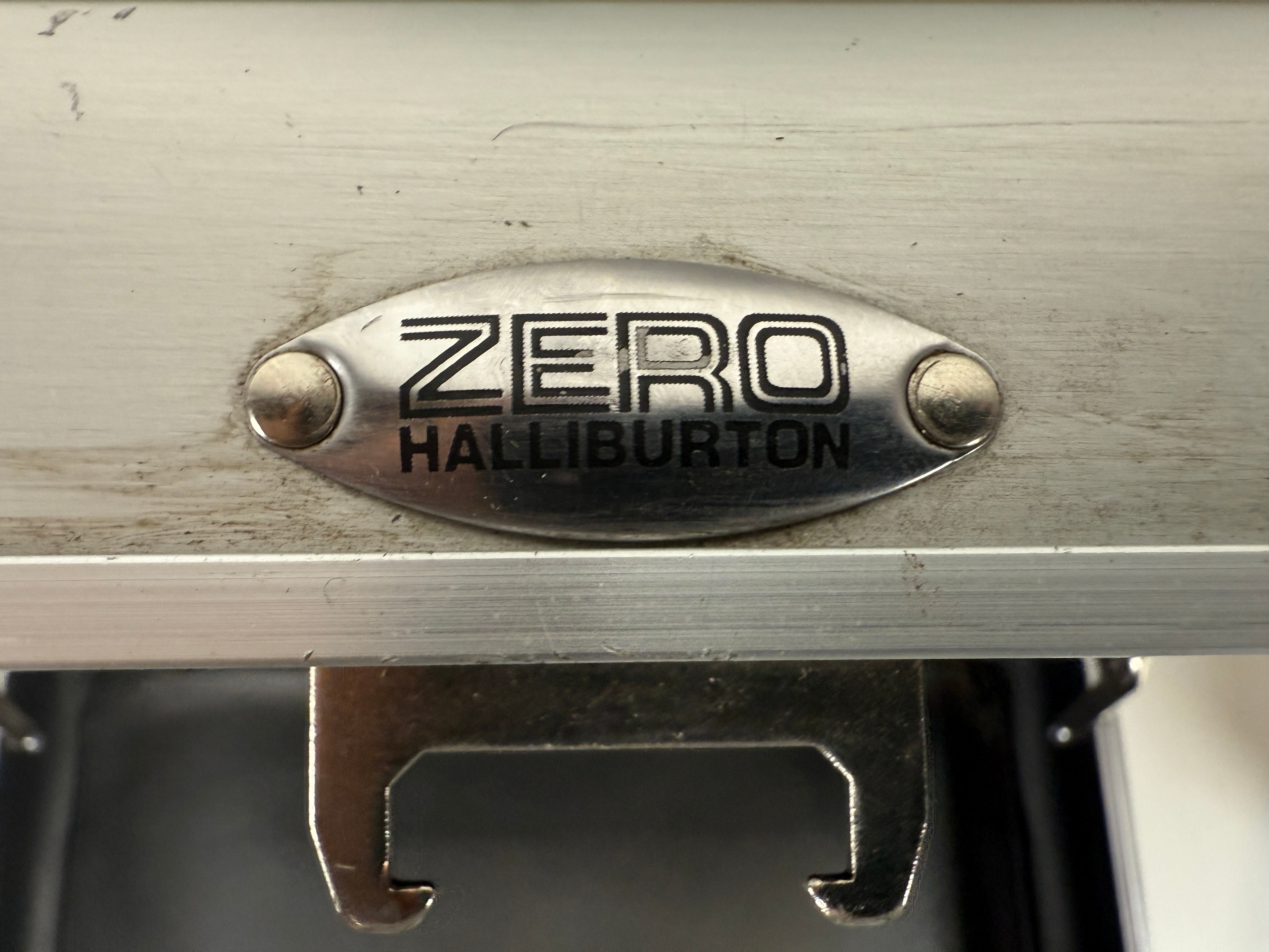 Vintage Zero Halliburton Aluminum Attaché Case – Combination Lock, File Dividers