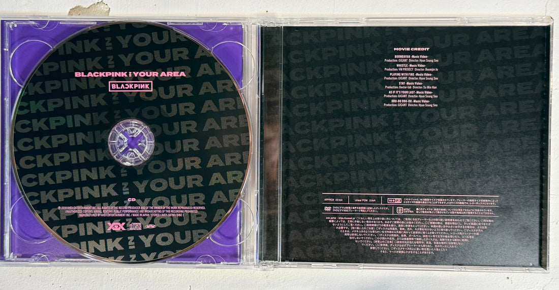 BLACKPINK in Your Area – 2018 Japan CD + DVD