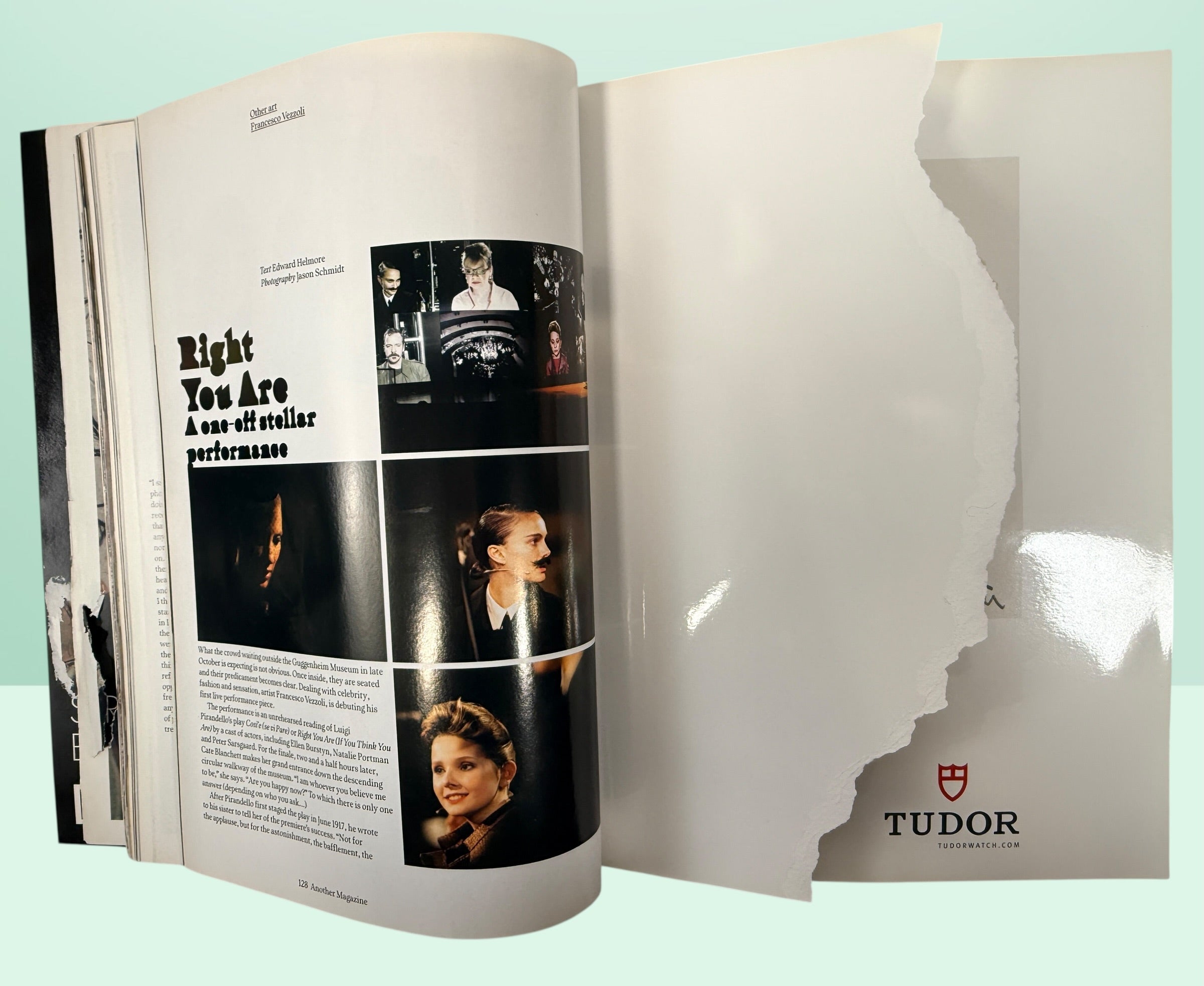 Another Magazine, Spring Summer, 2008 Issue 14, Uma Thurman Cover.