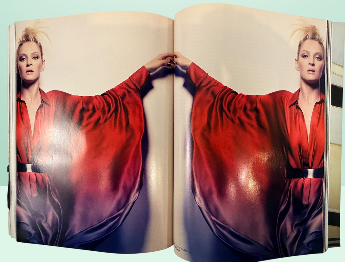 Another Magazine, Spring Summer, 2008 Issue 14, Uma Thurman Cover.