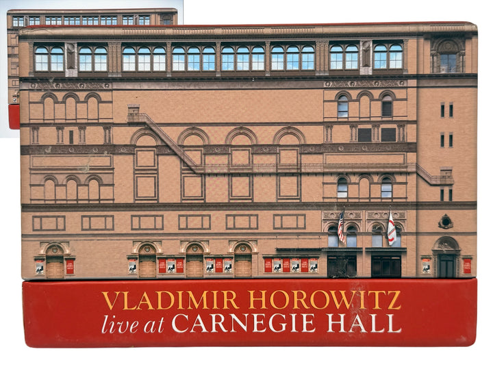 Vladimir Horowitz Live at Carnegie Hall 2013 Sony Classical collector's box set. 41 CDs and bonus DVD featuring historic piano performances.