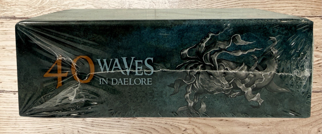 Sealed Too Many Bones 40 Waves in Daelore expansion for Undertow by Chip Theory Games. Premium adventure board game content with new encounters and weighted chips.