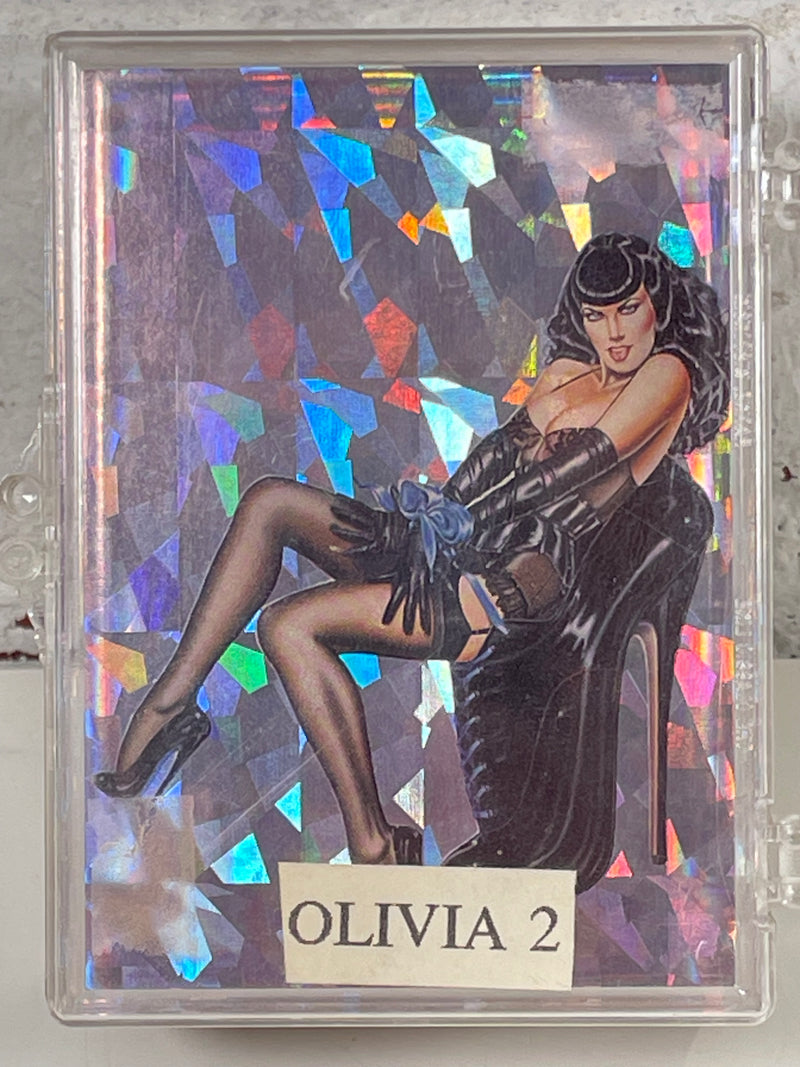 Olivia II De Berardinis 1993 Comic Images Complete Card Set. 72 cards